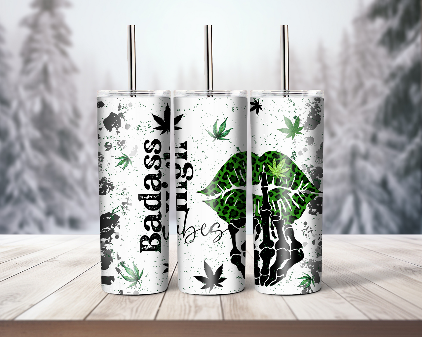 Badass High Vibes 20oz Tumbler