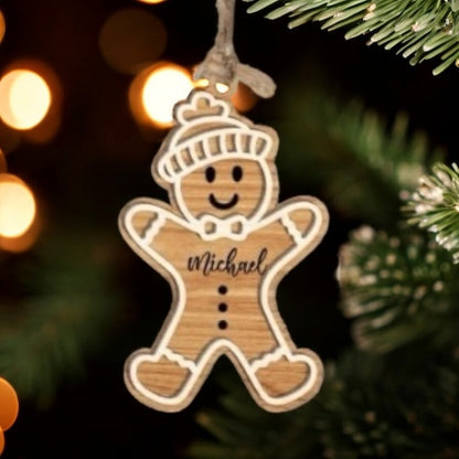 Gingerbread Boy/Girl Ornament