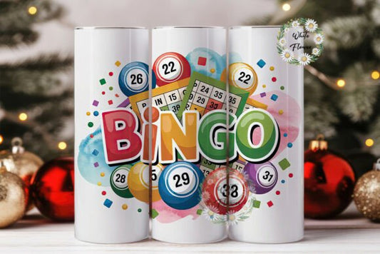 Fun Bingo Night Bingo Fanatic Tumbler