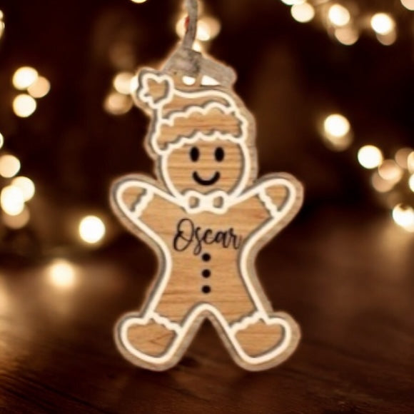 Gingerbread Boy/Girl Ornament
