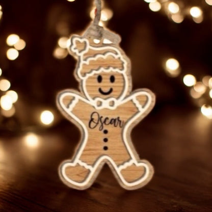 Gingerbread Boy/Girl Ornament