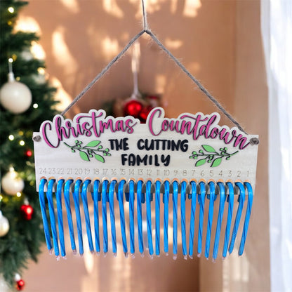 Candy Cane Christmas Countdown