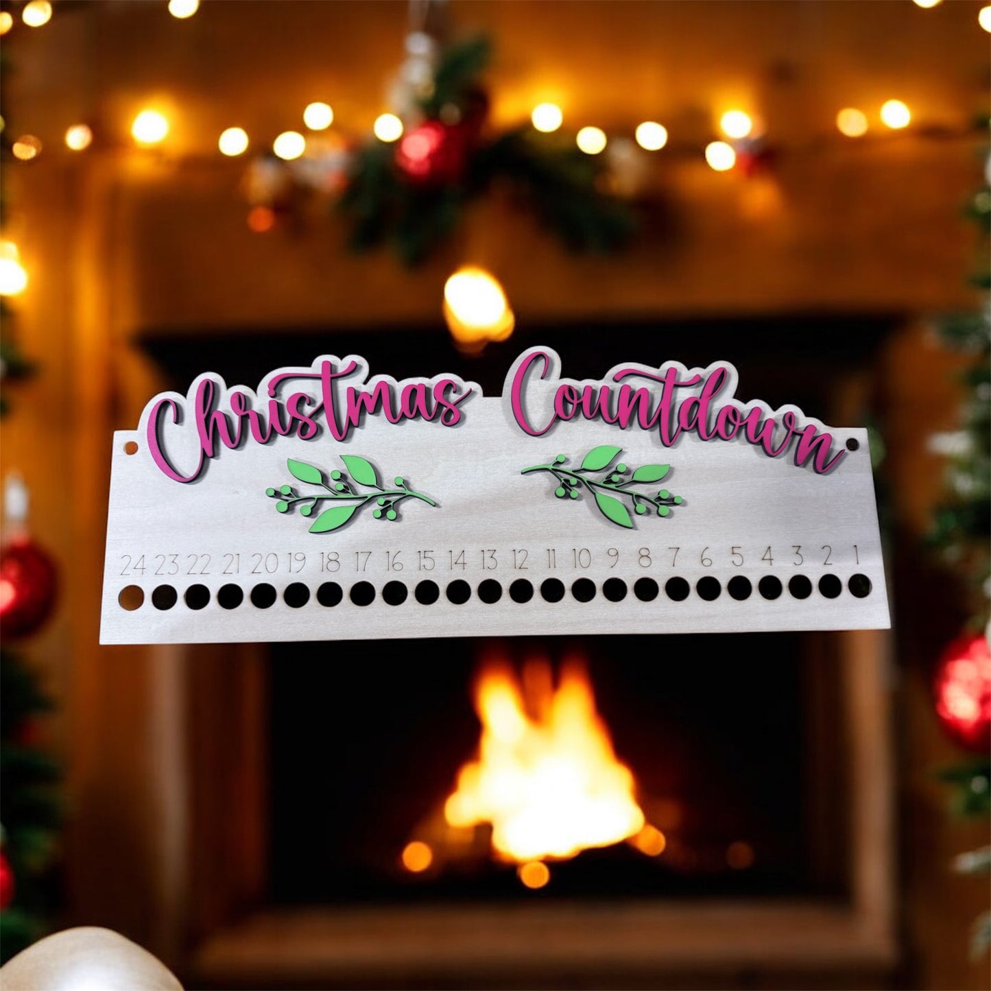 Candy Cane Christmas Countdown