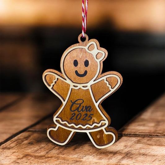 Gingerbread Boy/Girl Ornament