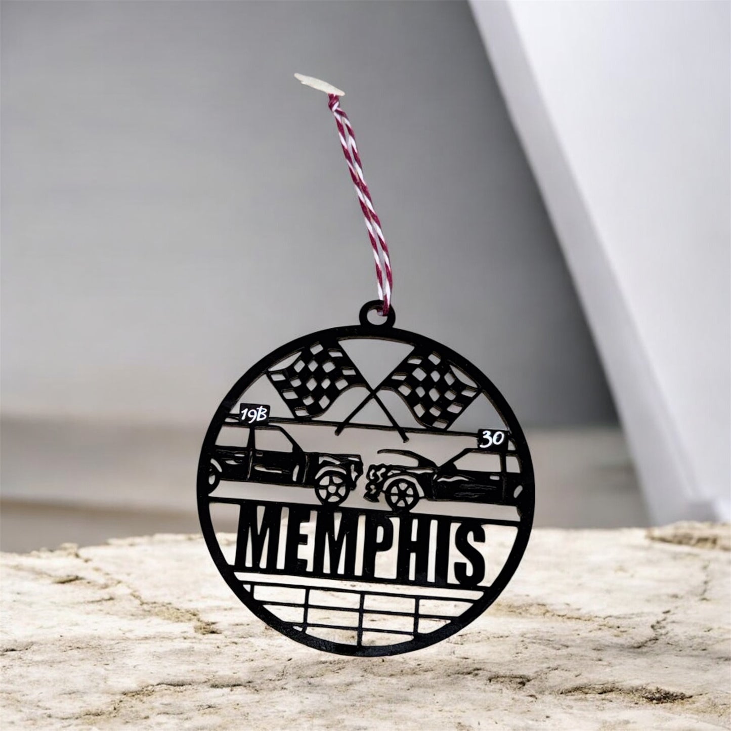 Demolition Derby Personalized Ornament