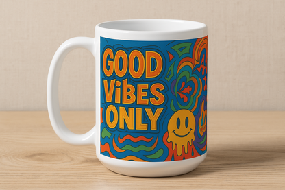 Good Vibes Only Coffee Mug