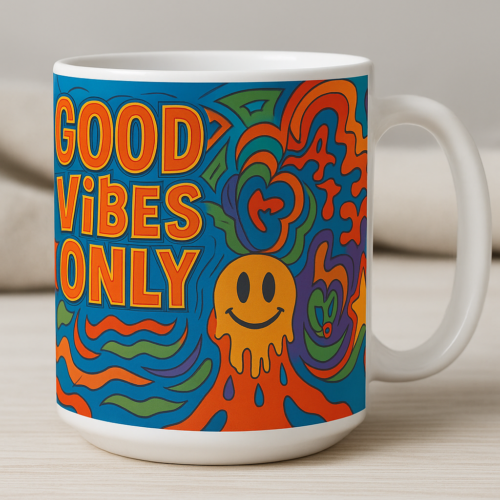 Good Vibes Only Coffee Mug